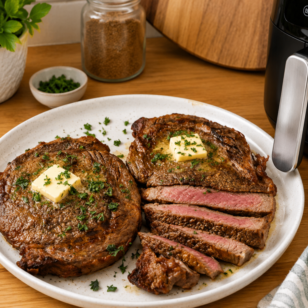 Air Fryer Ribeye Steak