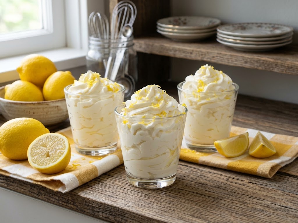 Keto Lemon Mousse (Sugar-Free)