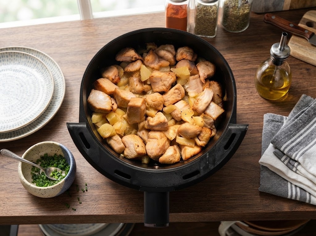 Air Fryer Pineapple Teriyaki Chicken