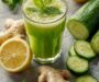 Healthy Fresh Homemade Green Juice Recipe